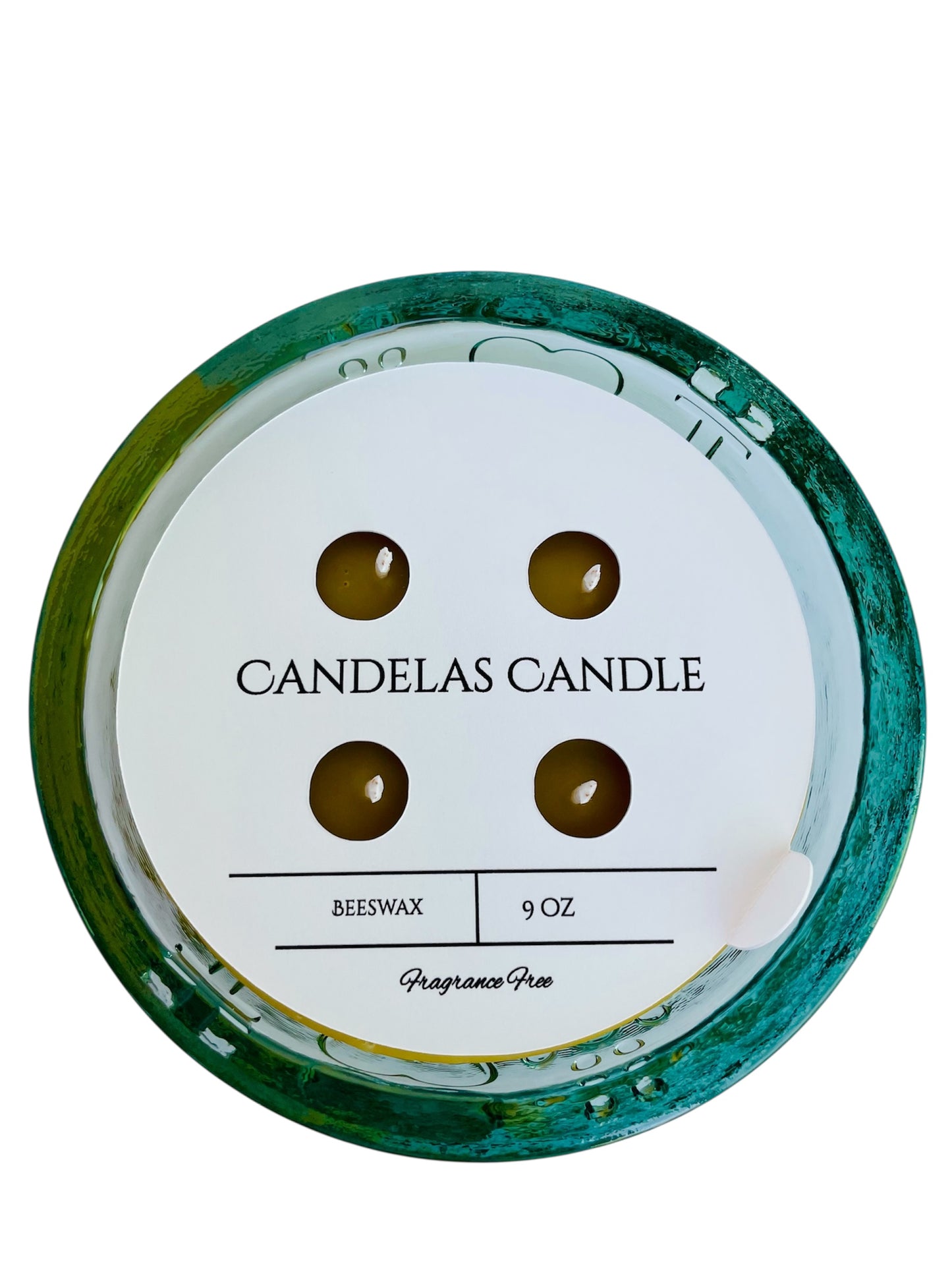 Natural, Air Purifying Candle made with 100% Pure Beeswax- Fragrance Free