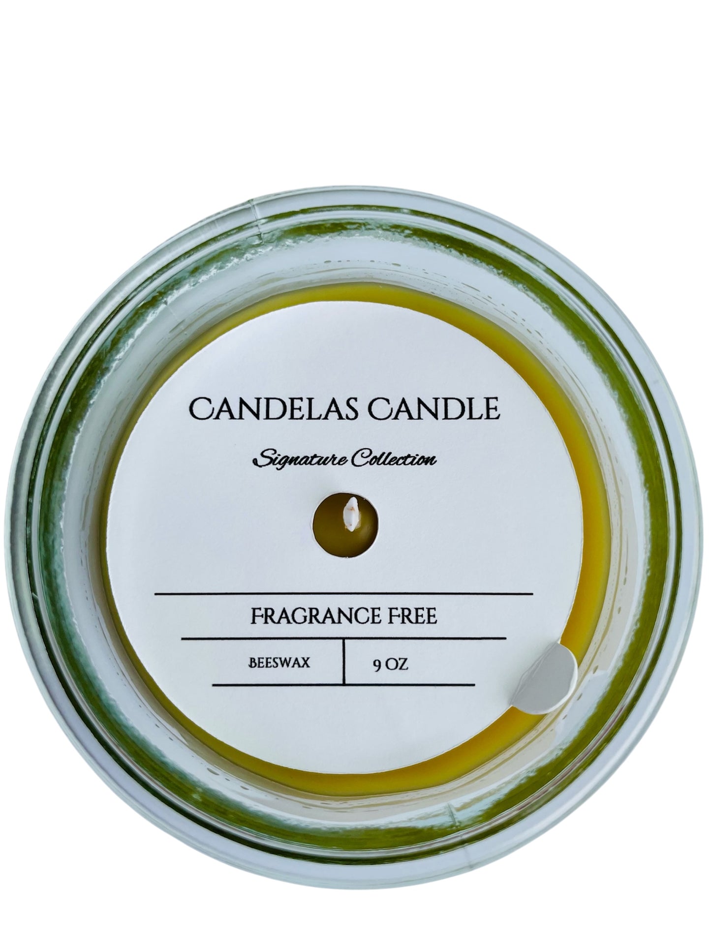 Natural, Air Purifying Candle made with 100% Pure Beeswax- Fragrance Free