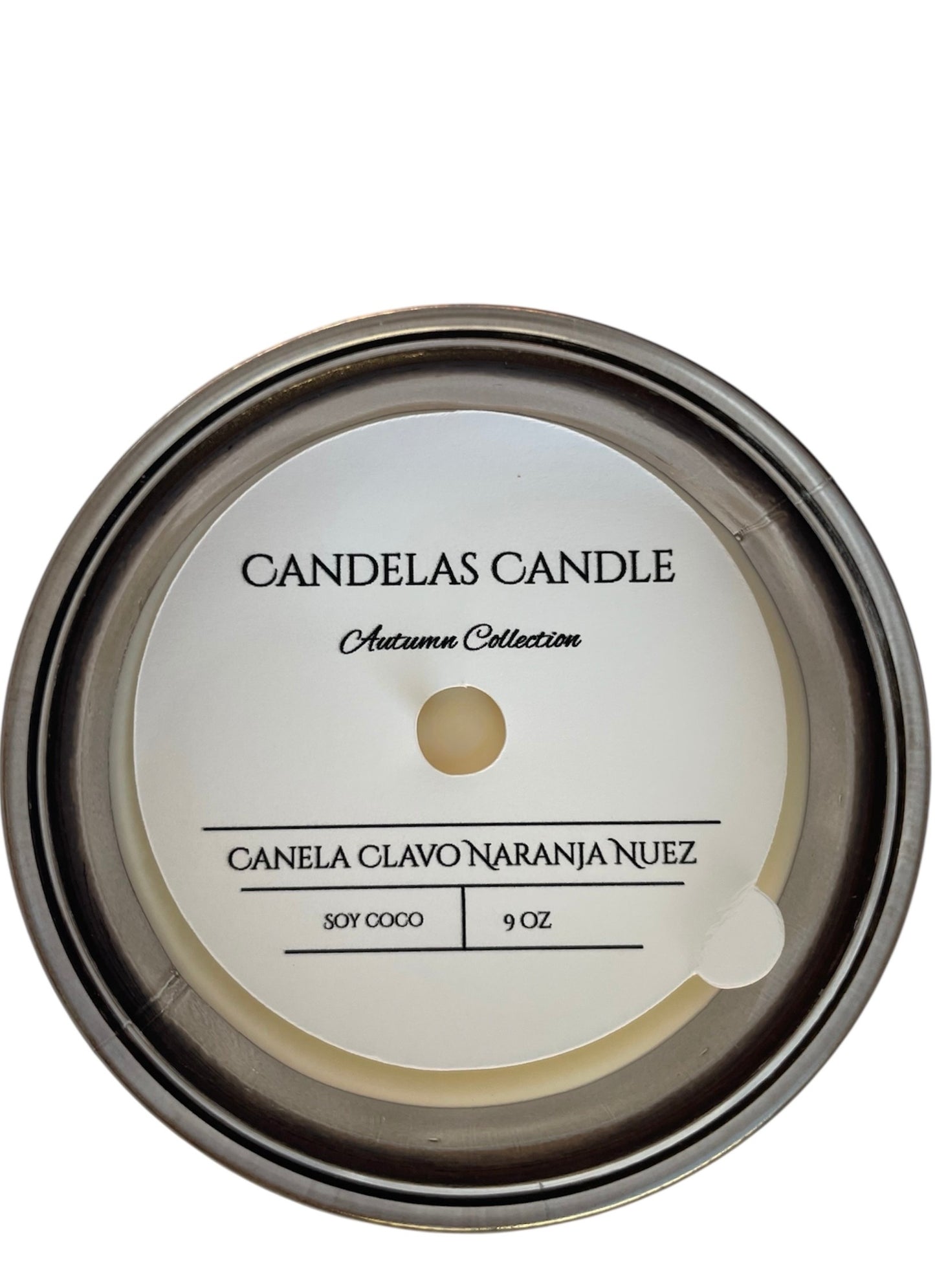 Wickless Fall Candles made with Pure Essential Oils and Soy Coconut Wax Blend