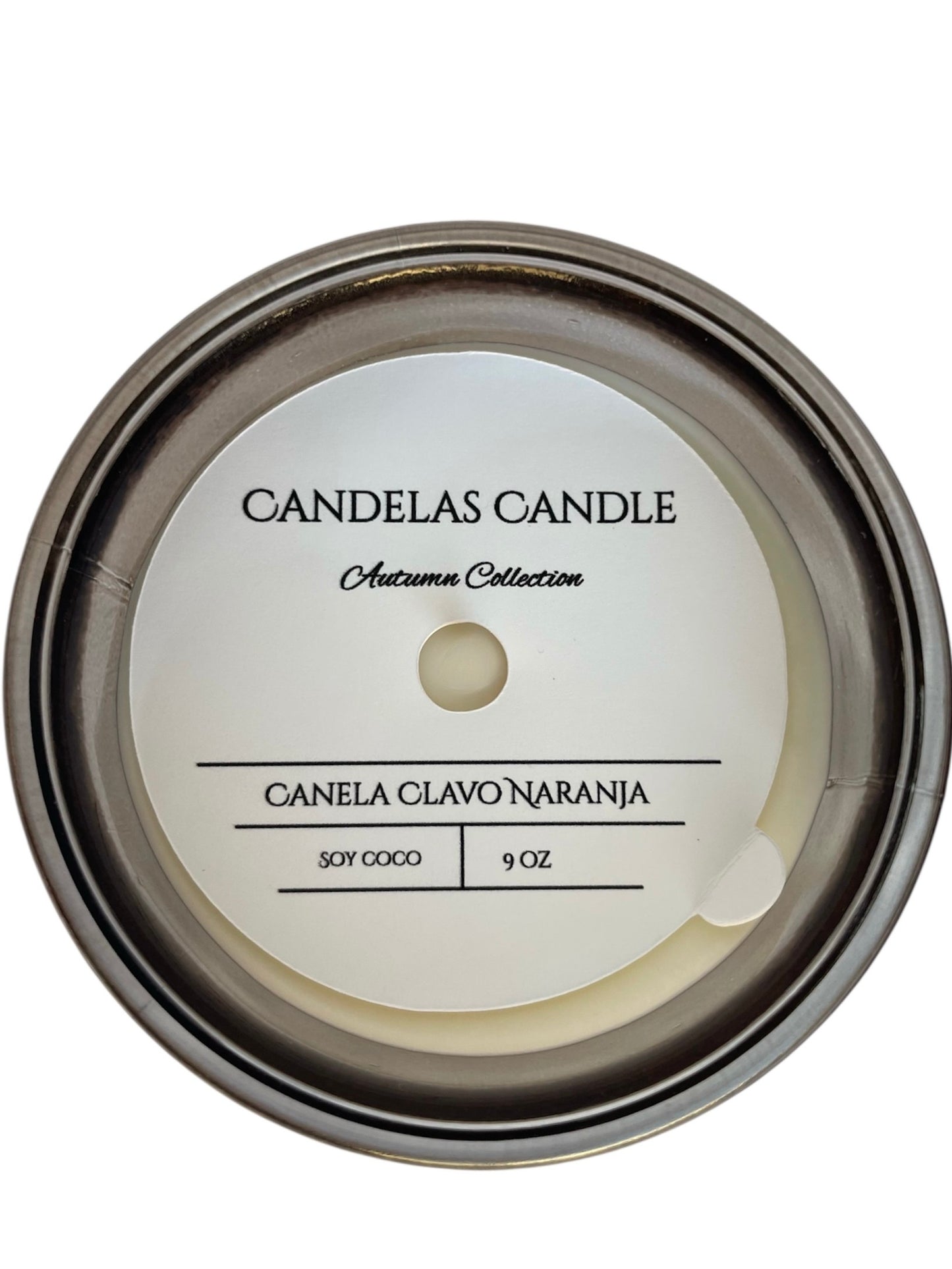 Wickless Fall Candles made with Pure Essential Oils and Soy Coconut Wax Blend