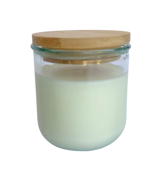 Hierba limón Wickless Candle