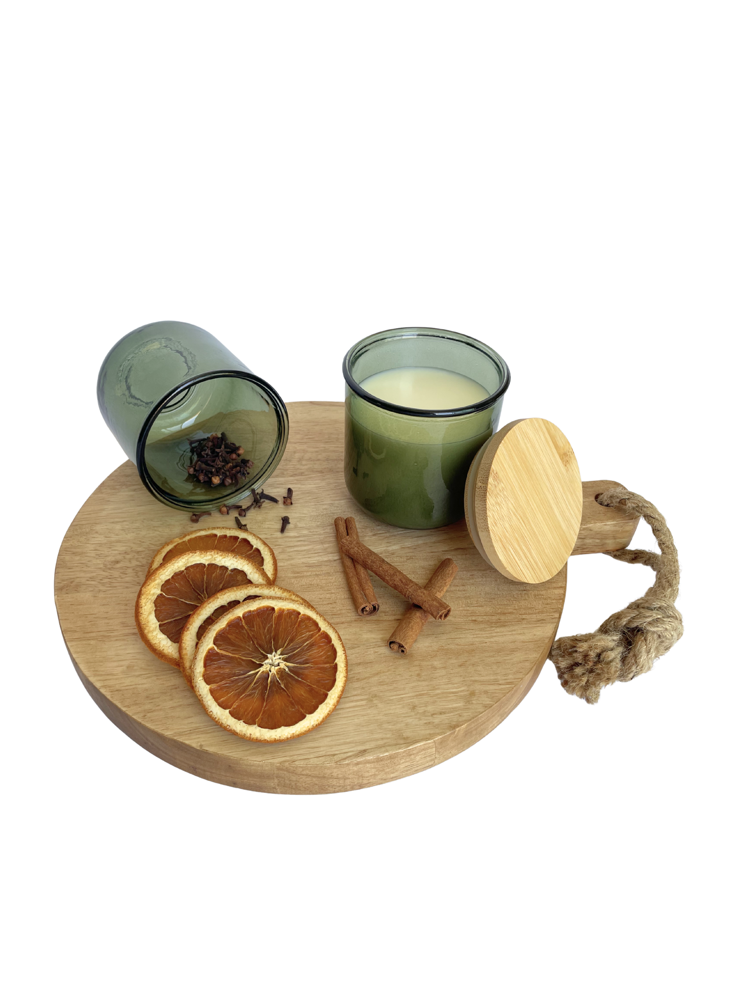 Canela Clavo Naranja Wickless Candle